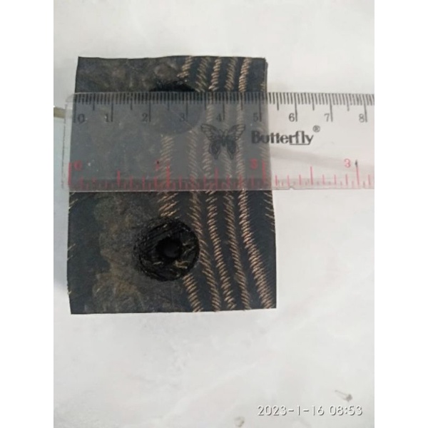 TAMPEL PER PS / STOPPER HELPER FE PS CANTER (KARET BAN) sudah ada MUR dan BAUT
