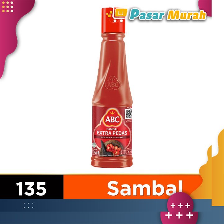 

ABC Saus Sambal Extra Pedas 135 mL | PASAR MURAH MEDAN