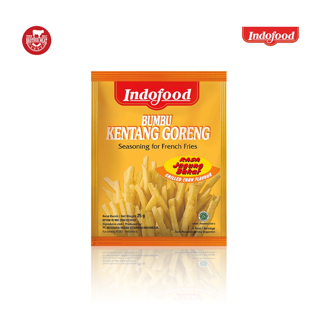 Indofood Bumbu Tabur Kentang Goreng [Sachet], Halal