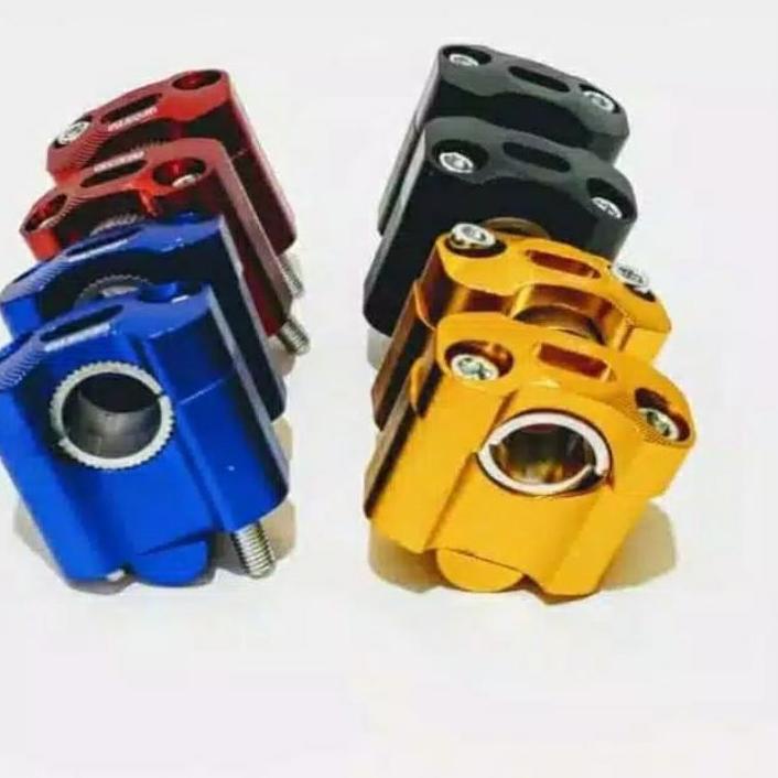 riser stang peninggi stang variasi full cnc dudukan stang cnc universal riser stang vixion cb150 nin