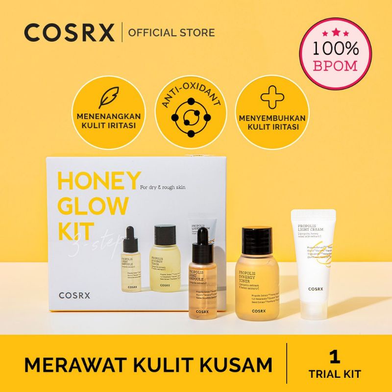 COSRX Full Fit Propolis Trial Kit (Honey Glow Kit) Skincare