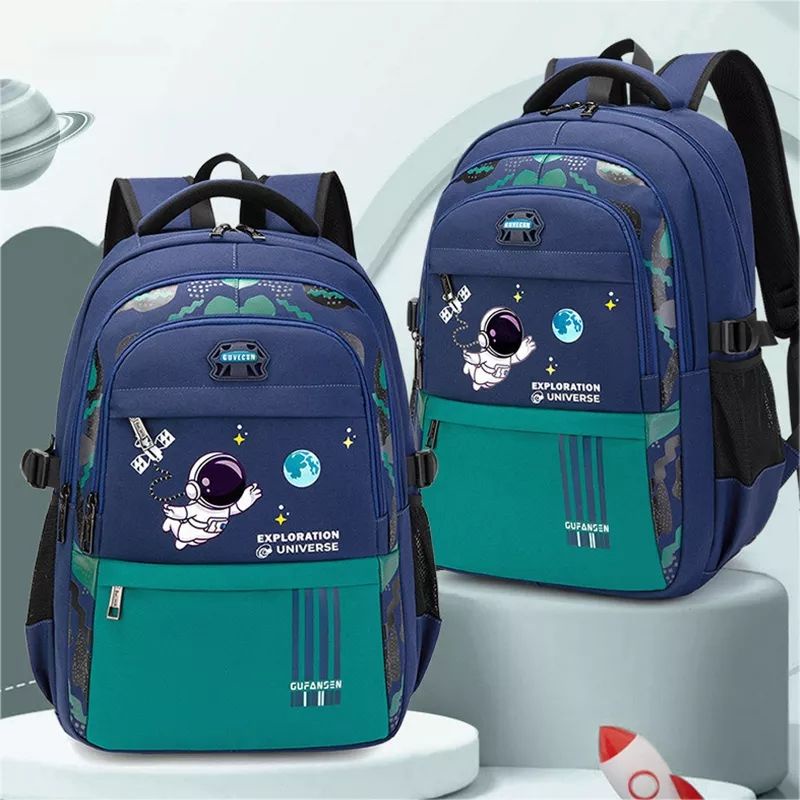 TAS SEKOLAH ANAK TERBARU 2023 RANSEL ANAK TK,SD&amp;SMP ANAK LAKI-LAKI/ PEREMPUAN TAS SEKOLAH ASTRONAUT UNIVERSE TAS PAKET SENDAL