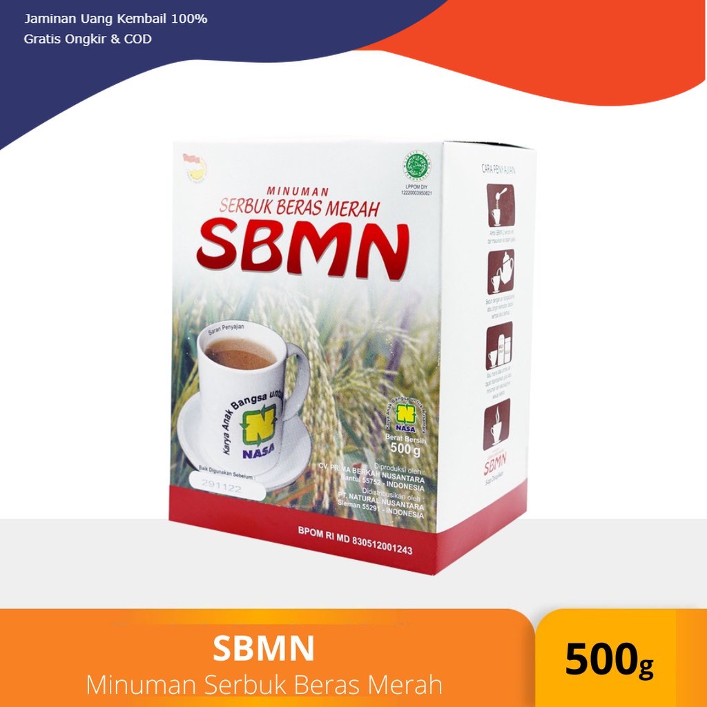 

SBMN - Serbuk Beras Merah 500gr