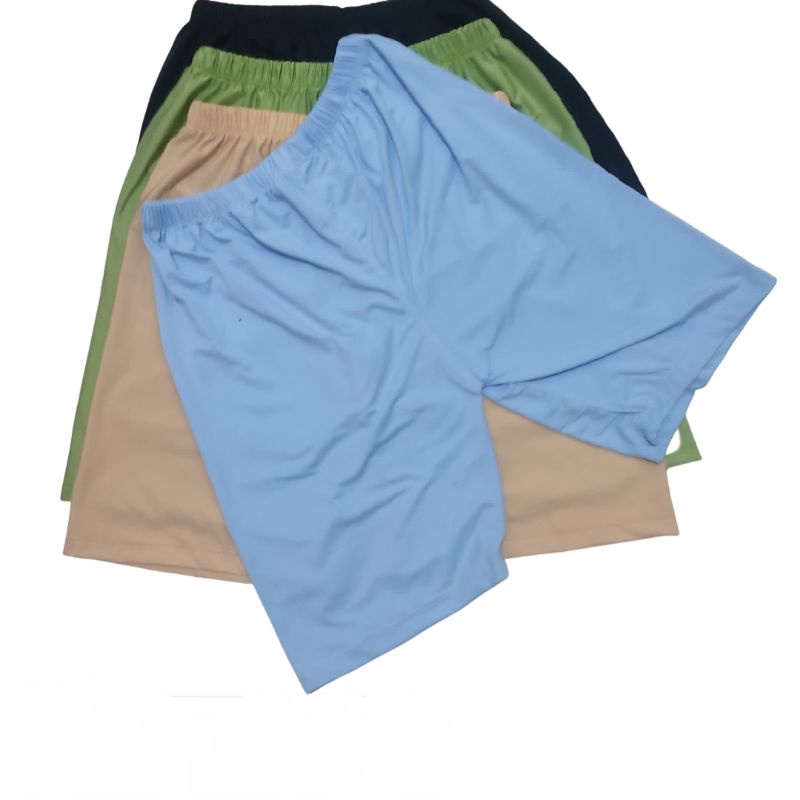 Paket 6pcs. Celana pendek wanita // Celana short wanita motif polos