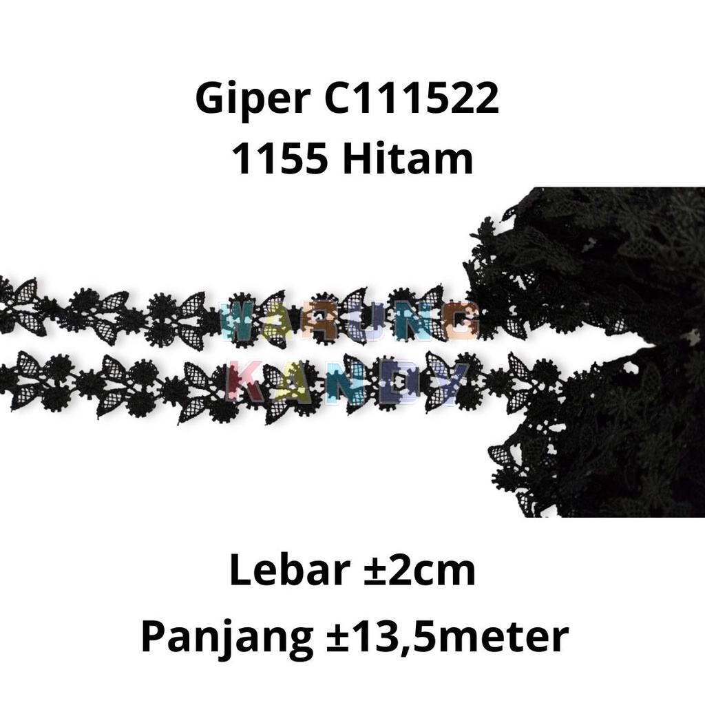 Renda Giper C111522 / 1155 Hitam