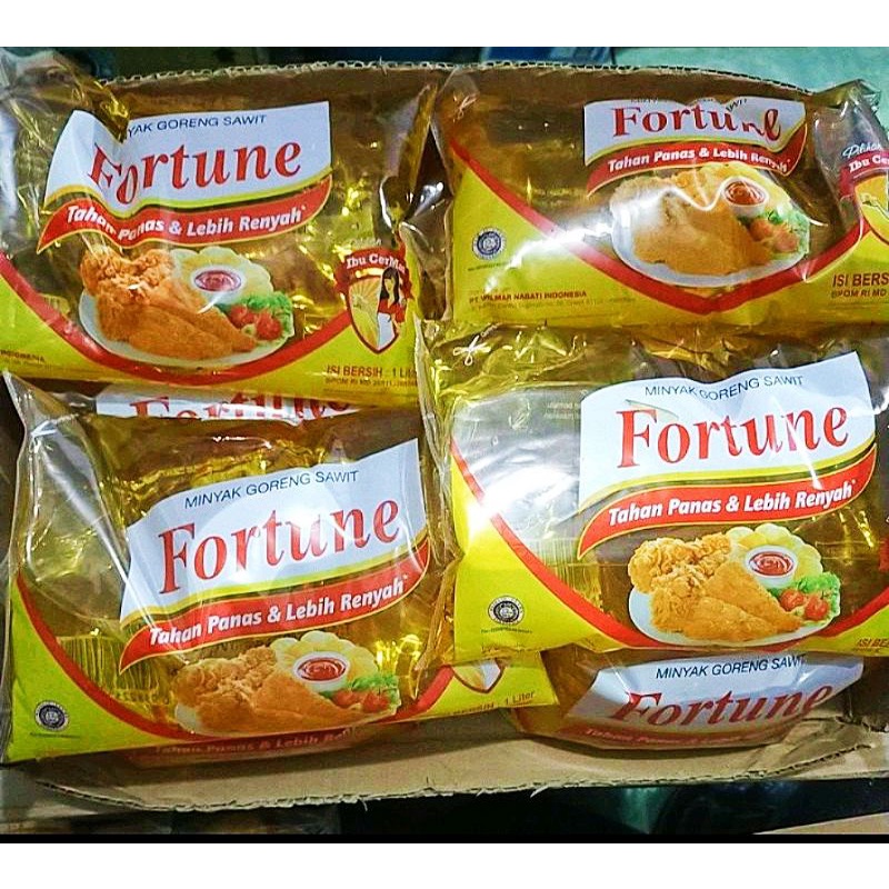 

Minyak Goreng Fortune 1Liter