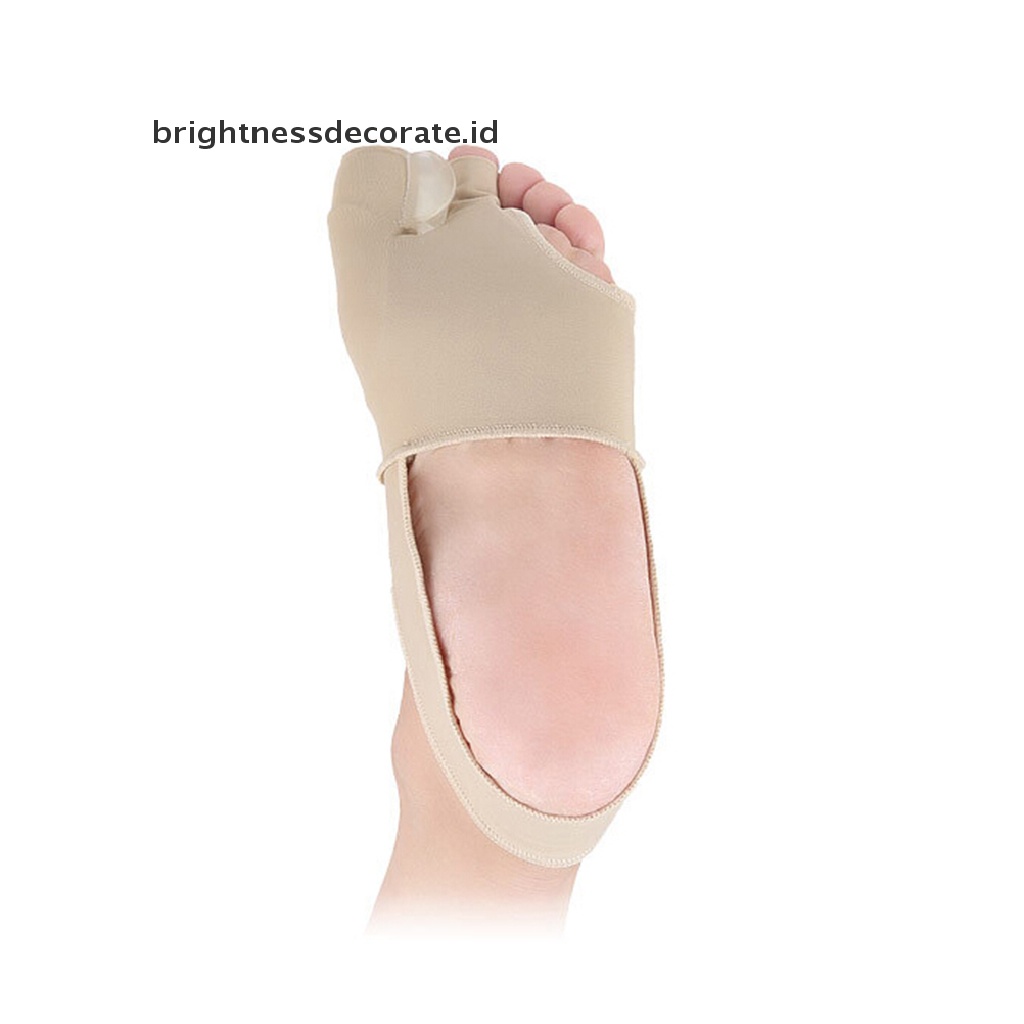 [Birth] 1pasang gel Korektor Pelurus Belat Dua Jari Kaki hallux valgus orthopedic foot [ID]