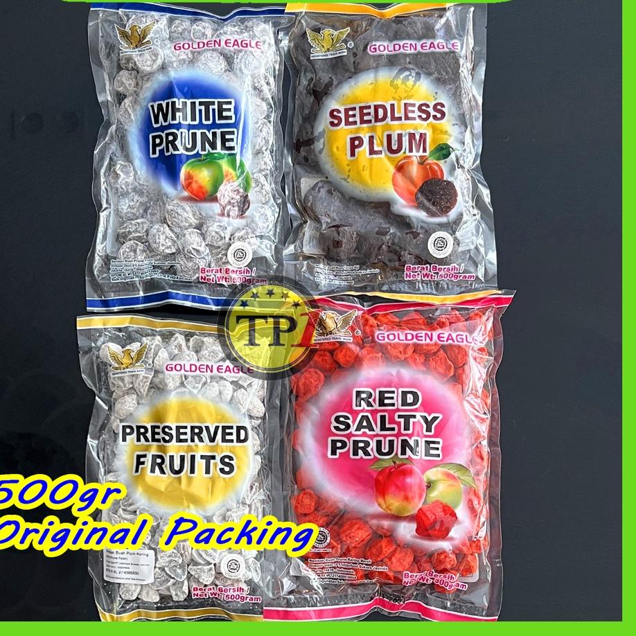 

SNA540 Golden Eagle Manisan buah kiamboi kiamboy plum merah putih 500g +