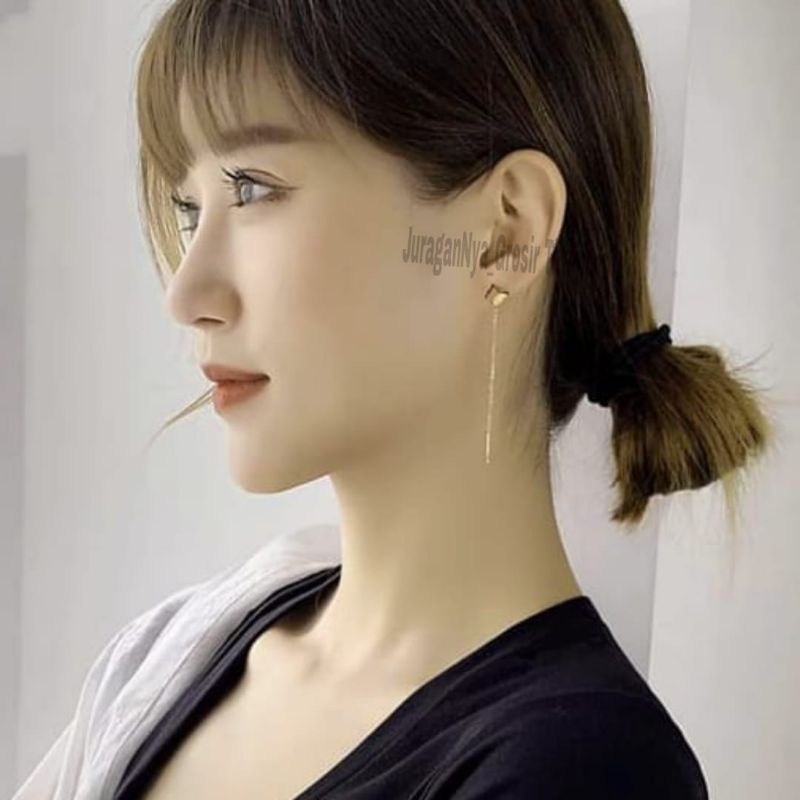 ANTING TITANIUM MODIS LOVE POLOS JUNTAI PERHIASAN ANTI KARAT&amp;ANTI LUNTUR