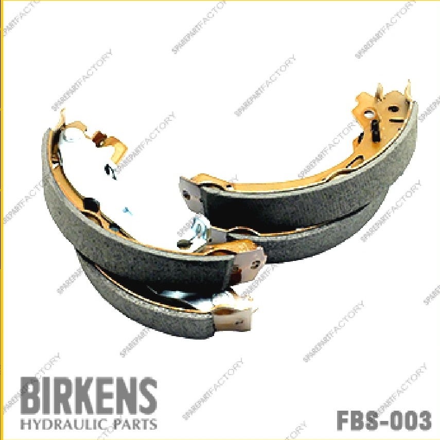 BIRKENS BRAKE SHOE - KAMPAS REM BELAKANG FIESTA (2008-2016) / MAZDA 2 (2009-2014)