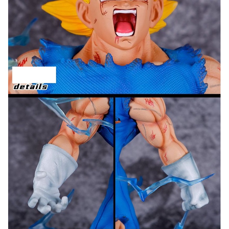 Demonized Vegeta Buu Super Saiyan Action Figure Dragon Ball