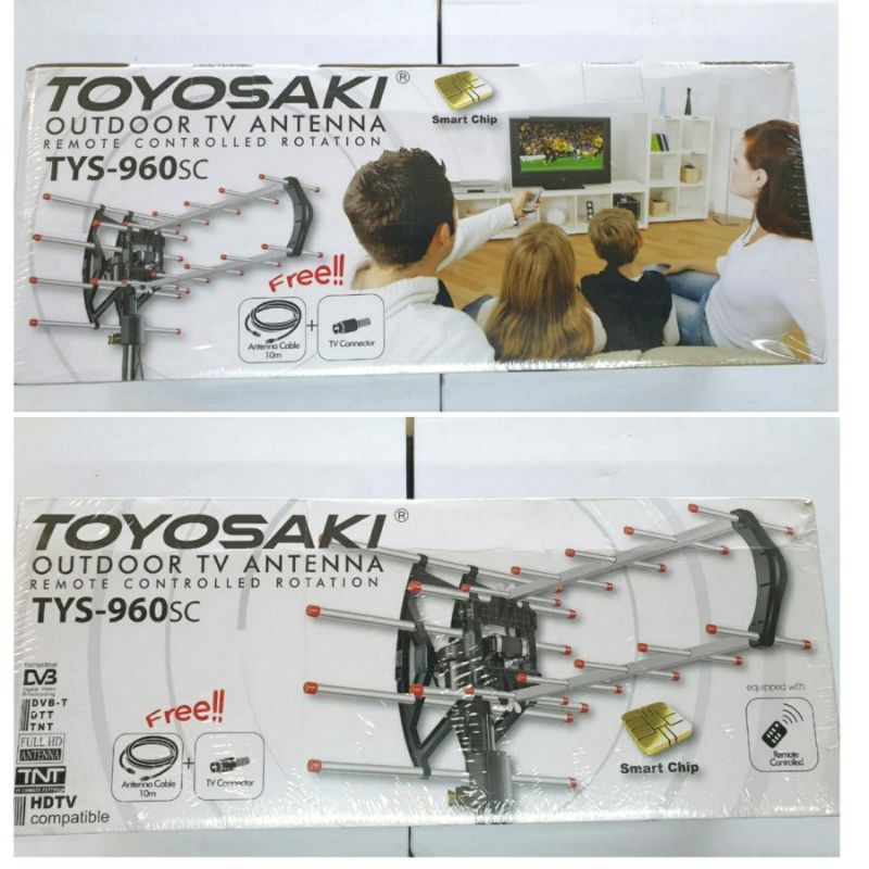 Antena Tv Digital Outdoor/Antena Tv Toyosaki Remote Control 960- SC