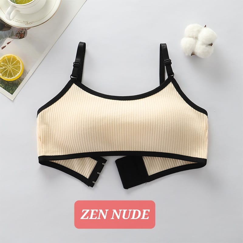 ZEN BRA PAKAIAN DALAM ANAK REMAJA SPORT BRA FASHION KOREA STYLISH MINISET BH NOT SOREX