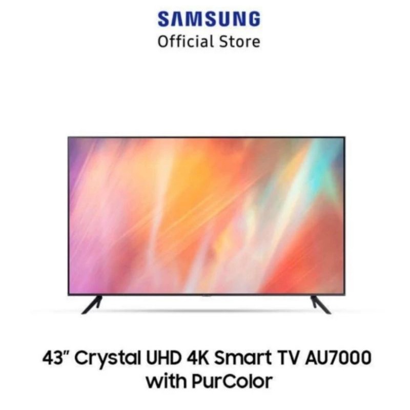 Samsung Smart TV 43 inch 4K UHD 43AU7000