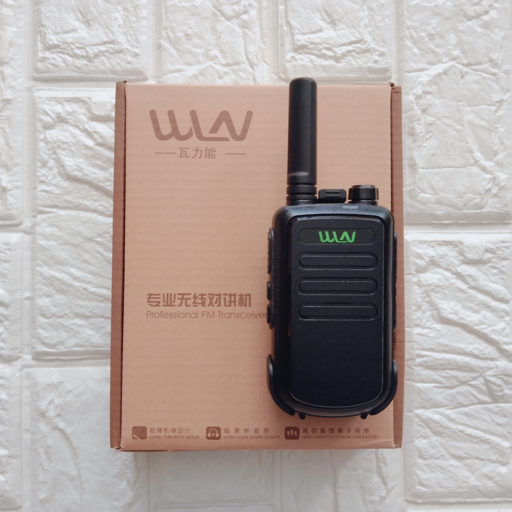 HT WLN Kd-C100 Singleband UHF (Free Headset) walkie talkie | H T Wlan KD C100 UHF 5 Watt Handy Talky | Hate W L N Kdc100 Garansi 1 Tahun