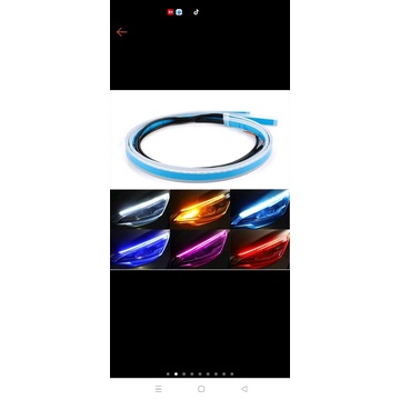 alis lampu DRL 30 CM FLEXIBEL REMOTE CONTROL ALIES LAMPU LED