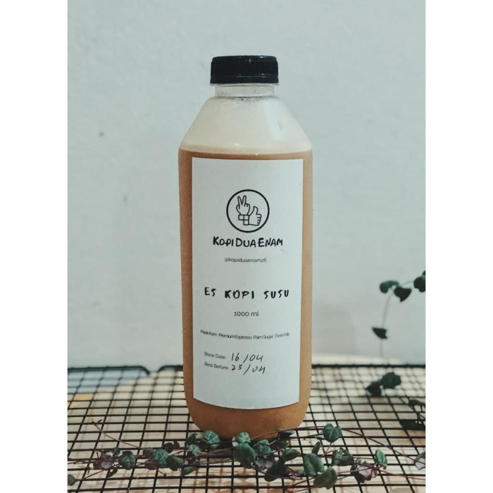 

Terlaris ✨ - Es Kopi Susu 26 - Kemasan Botol 1 Liter 2.1.23