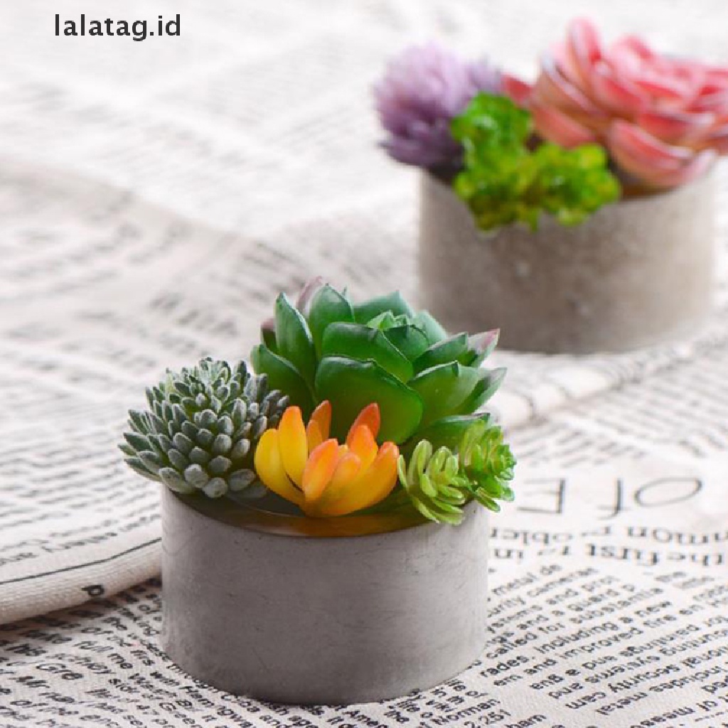 [lalatag] Cetakan Planter Beton 6lubang Cetakan Silikon Pot Homemade [ID]