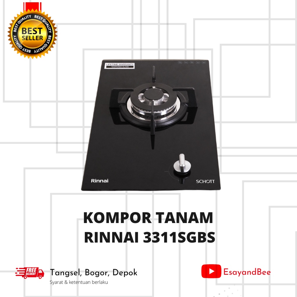 Jual Kompor Tanam Rinnai Rb S Gbs Shopee Indonesia