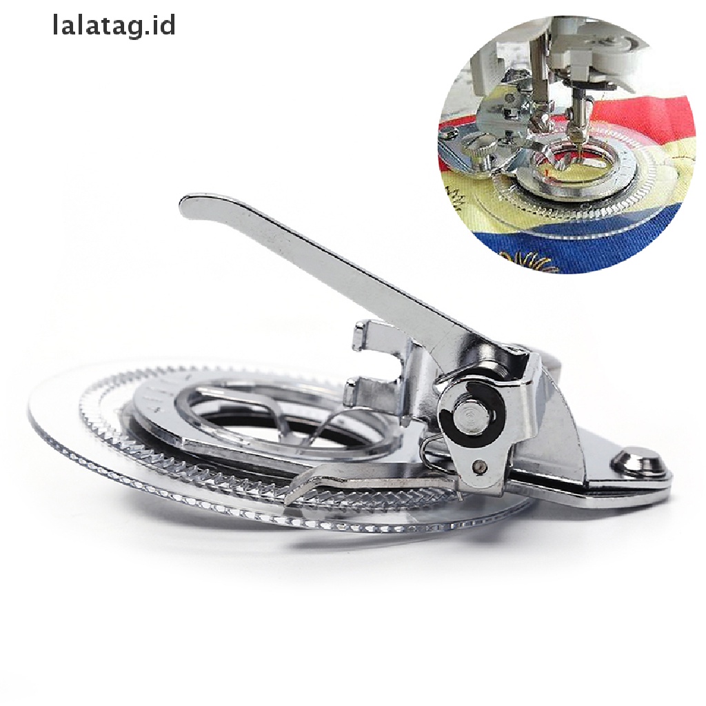 [lalatag] Al flower stitch circle embroidery presser foot Untuk Mesin Jahit [ID]