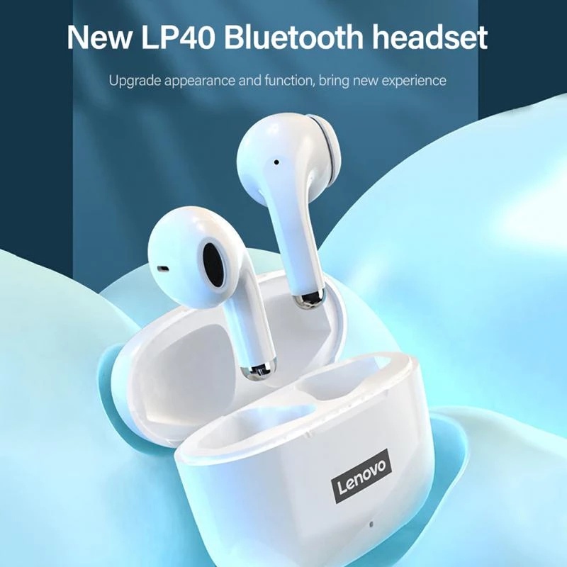 Original Lenovo LP40Pro Bluetooth Earphone Wireless Earbuds Bluetooth 5.0 Sports Headset LenovoLP40