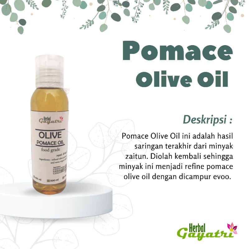 

Pomace Olive Oil 100 ml