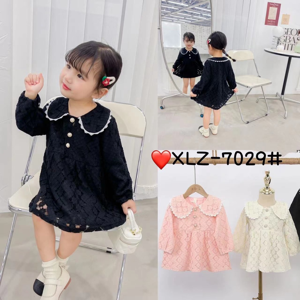GROSIR 5pcs Dress Baby IMPORT 0-3th / Dress Anak Import / Dress Import / Gaun Anak