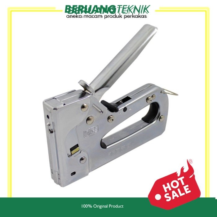

3 Way Stapler Gun Tangan Bisa Staples & Paku 6-14mm