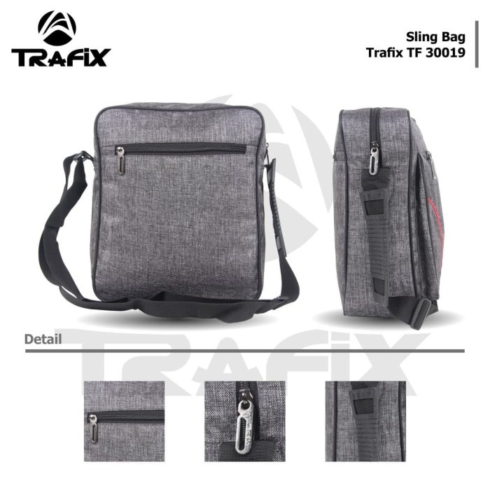 [KLIKTAS] Tas selempang pria besar TRAFIX - TF 30019 - Sling Bag simple