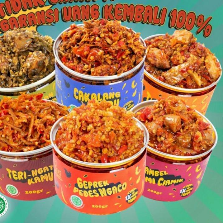 

LIL235 Eat Sambel Sambel Cumi Sambel Teri Tuna Ayam Suwir Eatsambel 200gr |||