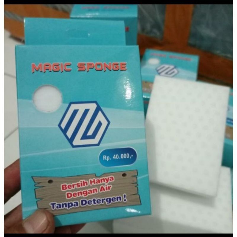 Magic Sponge RD Gemilang Spoons ajaib tebal dan ampuh membersihkan