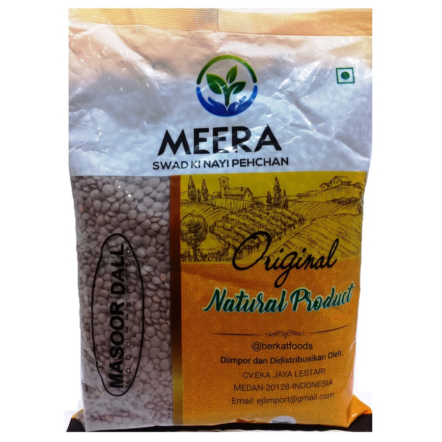 

Brown Lentil Meera / Masoor Whole Sabat / Kacang Coklat /Dal Daal Dall Dhal