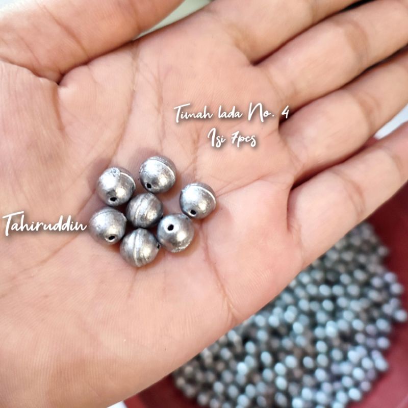 Timah lada No. 4 isi 7pcs