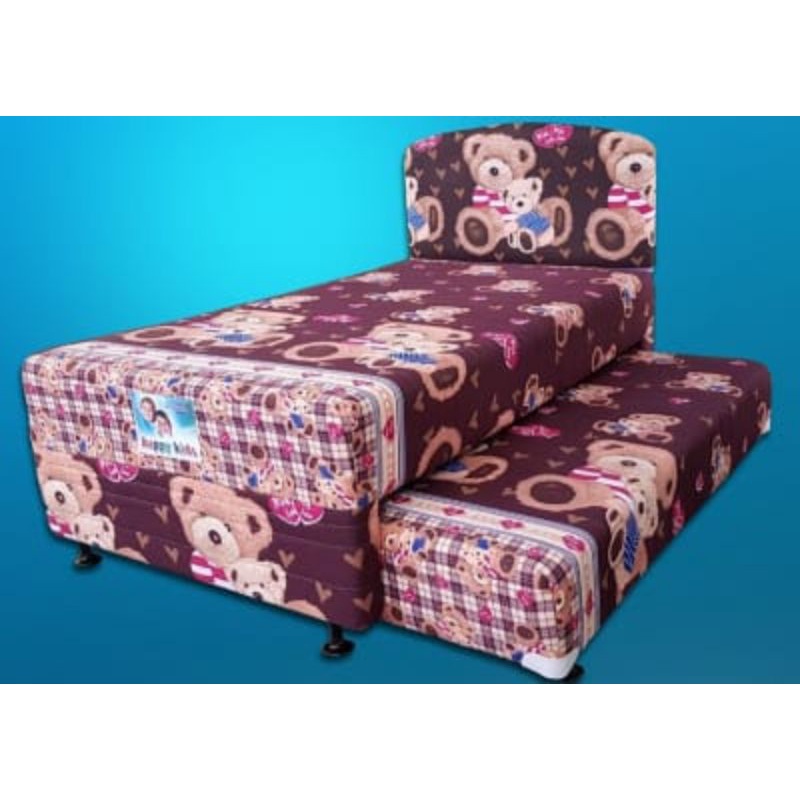 Kasur Sorong Anak / 2in1 SpringBed.
