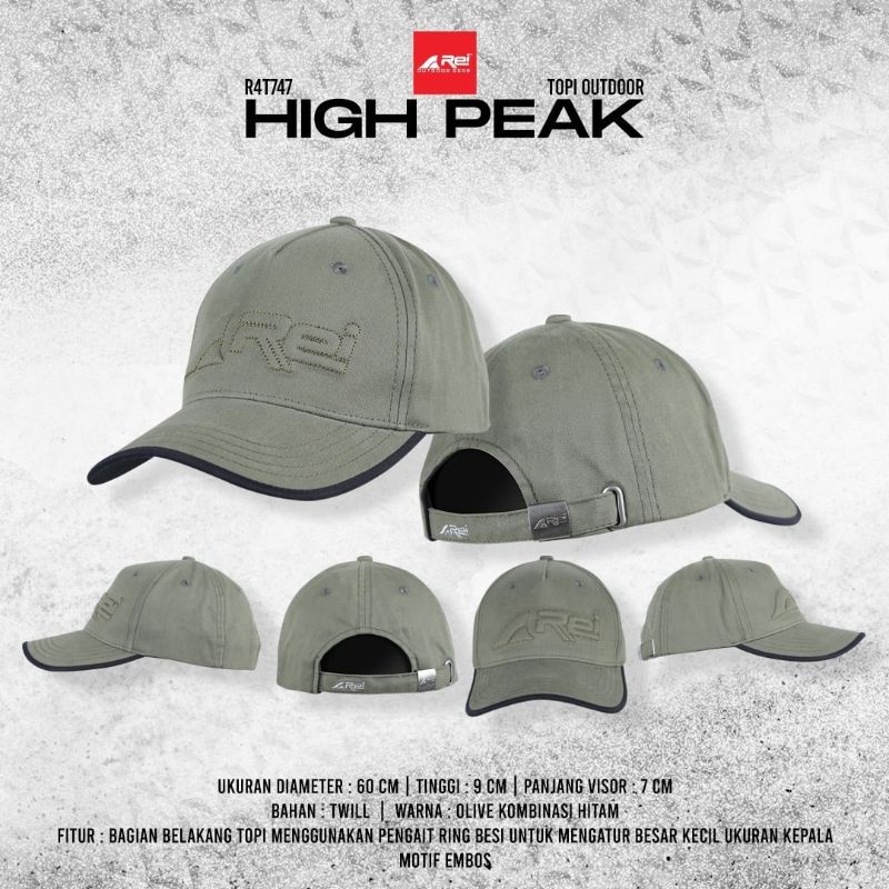 Topi Arei Rei High Peak