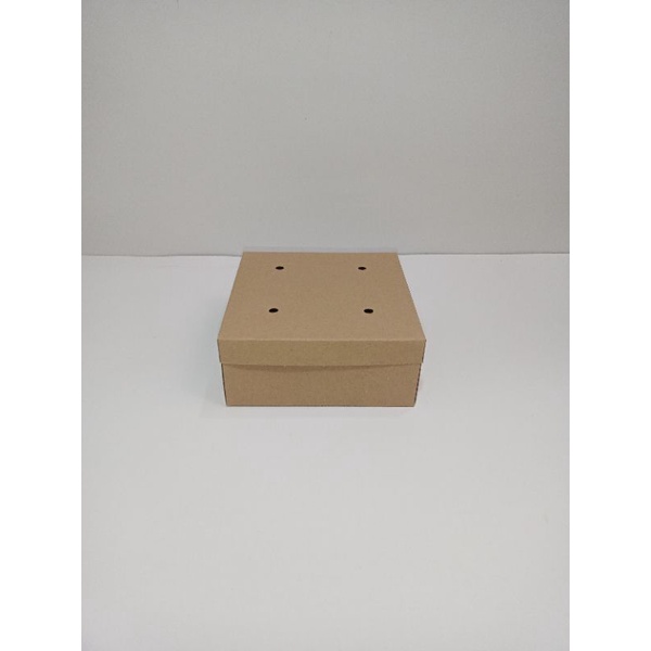 

Kotak Nasi Polos Box Nasi Dus Lunch Box Polosan 15.5x15.5x6.5