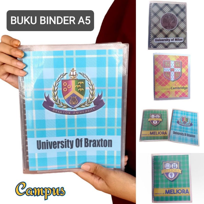 

Binder A5 Campus Map - Buku Note Book Kuliah Kampus 20 Ring