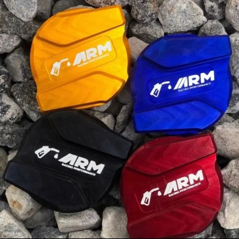 Fuel Cap Cover Tutup Tangki Full CNC ARM UNIVERSAL MATIC BEBEK