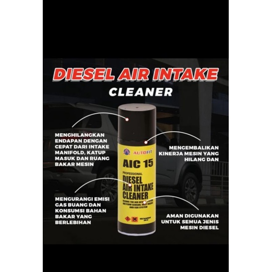 Air Intake Cleaner Diesel  AUTOFIT  300ml