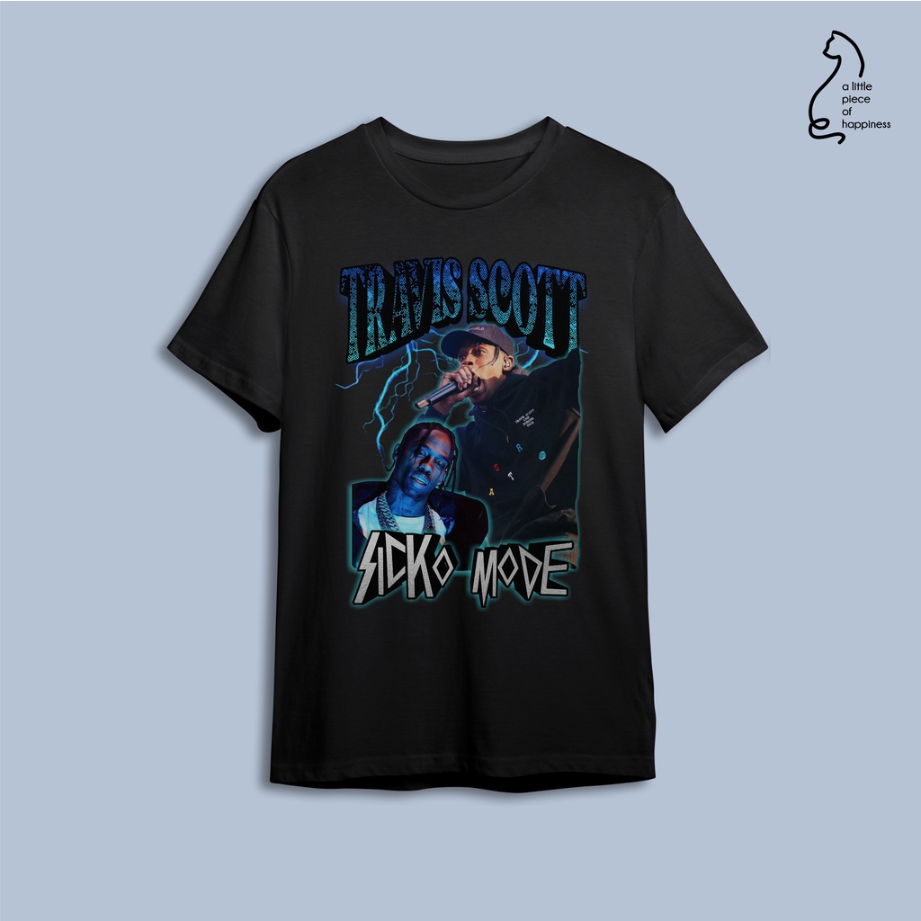 Rap Tee Travis Scott / Kaos Travis Scott