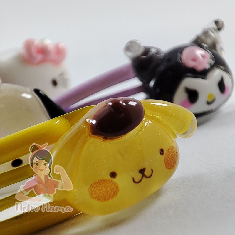 Jepitan Rambut Anak Korea Sanrio HAIR CLIP Kualitas Premium