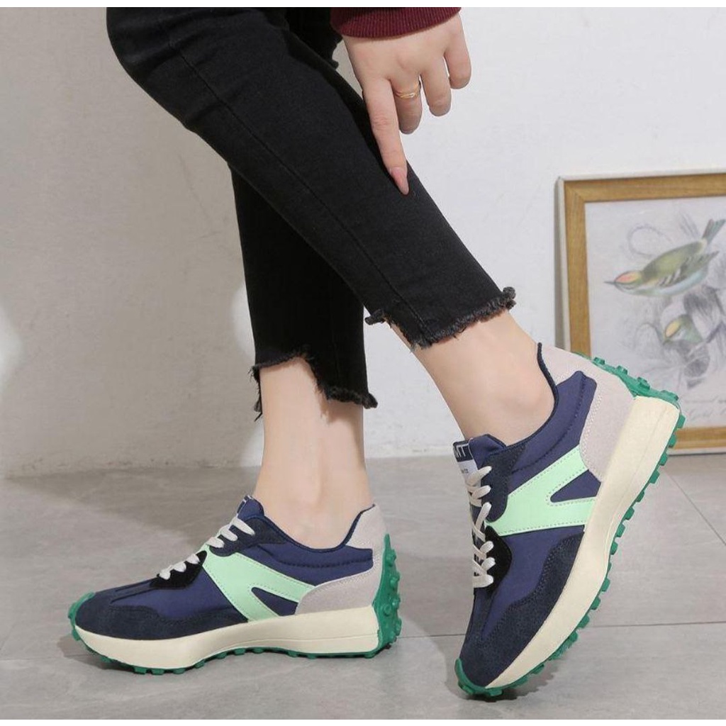DDXX2095 Sepatu Olahraga Wanita Fashion Import Damin Sneakers Casual Ready Jakarta Bisa COD (With Box)