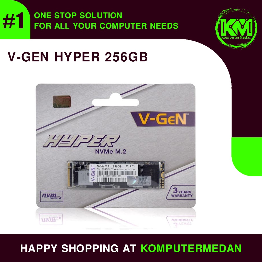 SSD VGEN M2 NVME 256GB HYPER SSD