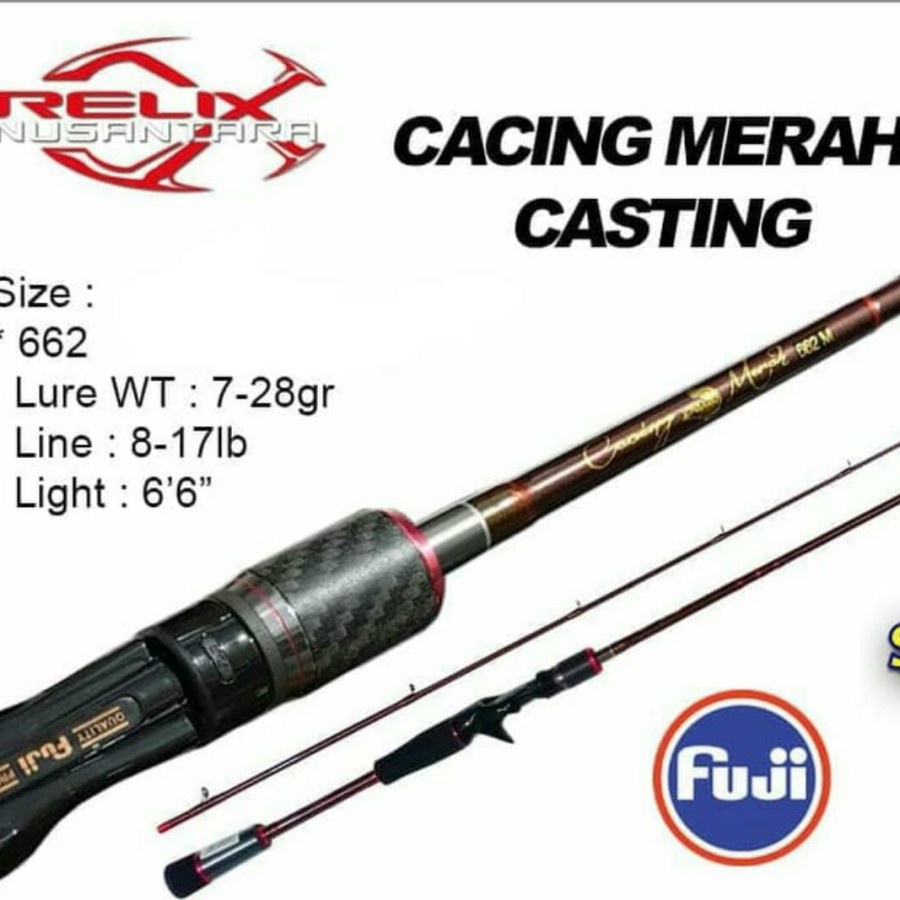 Joran Relix BC Cacing Merah SP 662