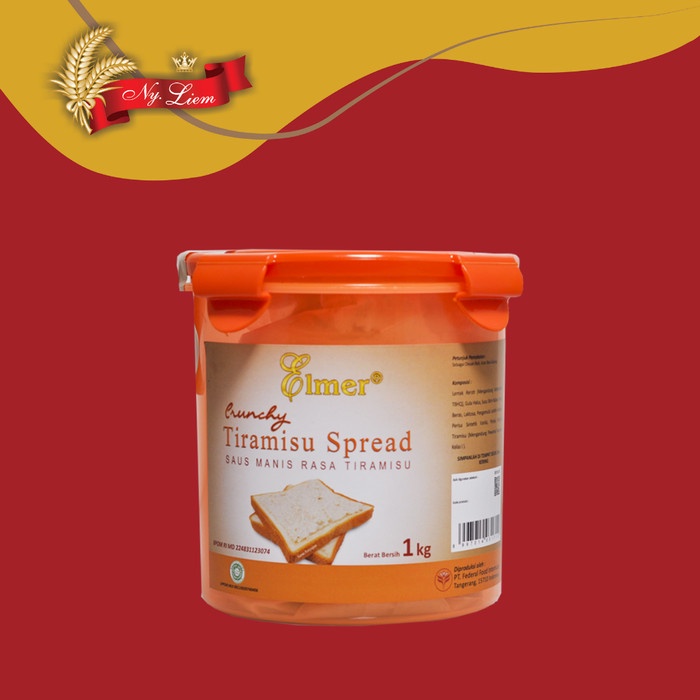 

ELMER Crunchy Tiramisu Spread 1kg