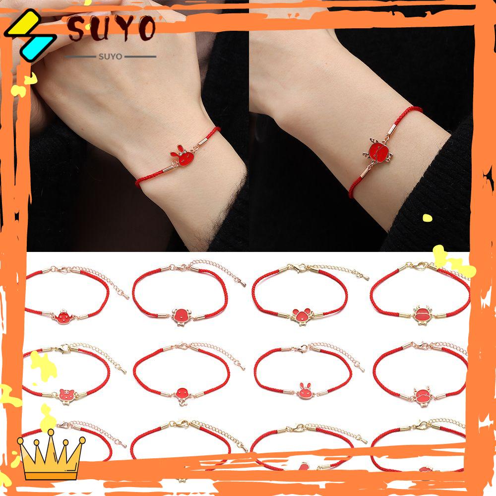 Suyo Red String Couple Trendy Zodiak Tahun12 Zodiak