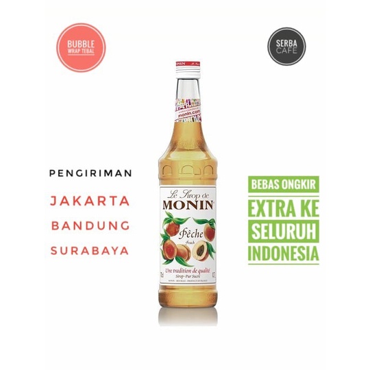 

MONIN SYRUP PEACH (700 ML)