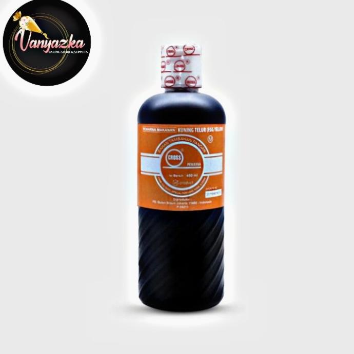 

Pewarna Makanan Halal Cross Egg Yellow/Kuning Telur 450ml