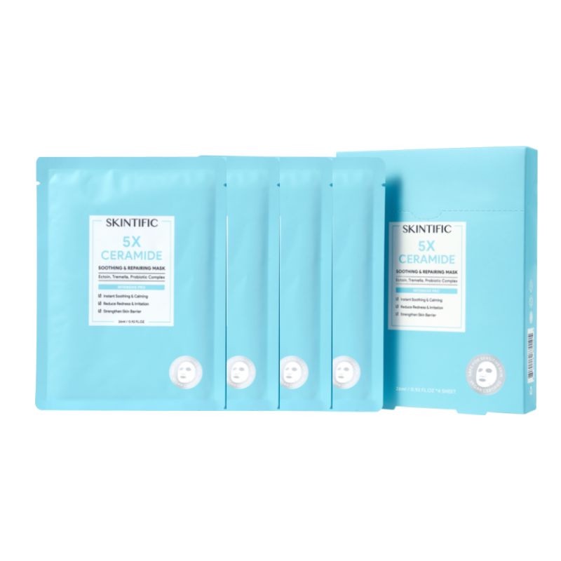 𝐑𝐀𝐃𝐘𝐒𝐀 - Skintific 5X Ceramide Soothing Sheet Mask 26Ml