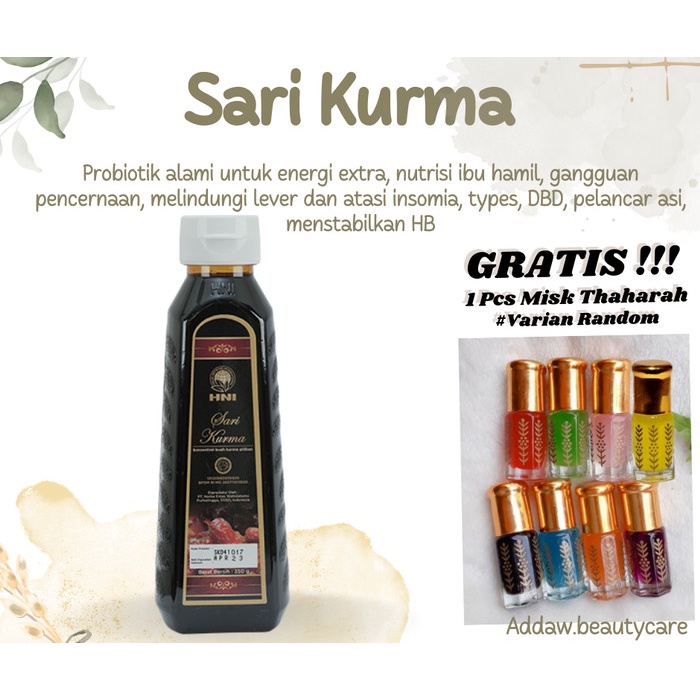 

SARI KURMA DATES SYRUP // HNI HPAI